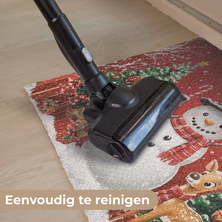 Deurmat - Feestvreugde - Winterbos - Kleurrijk — 9