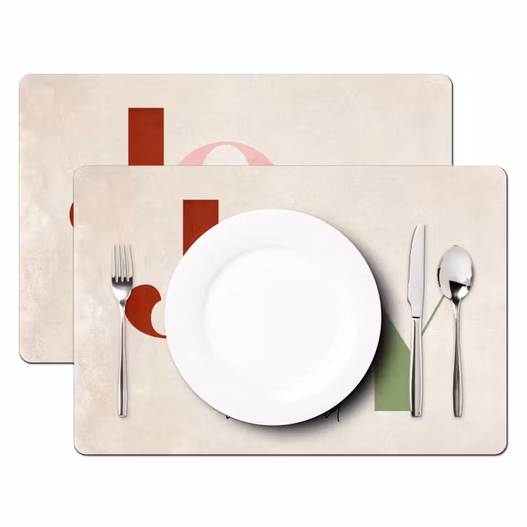Placemat - 6 stuks - Quotes - Joy - Kerst - Feestdagen — 1