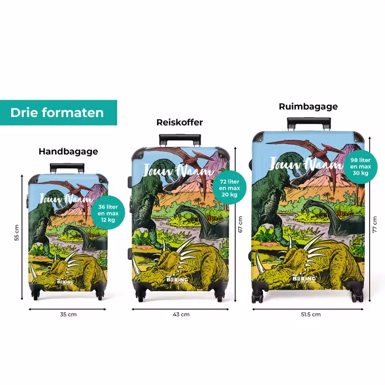 Koffer met naam - Feest in Dinosaurusland — 3