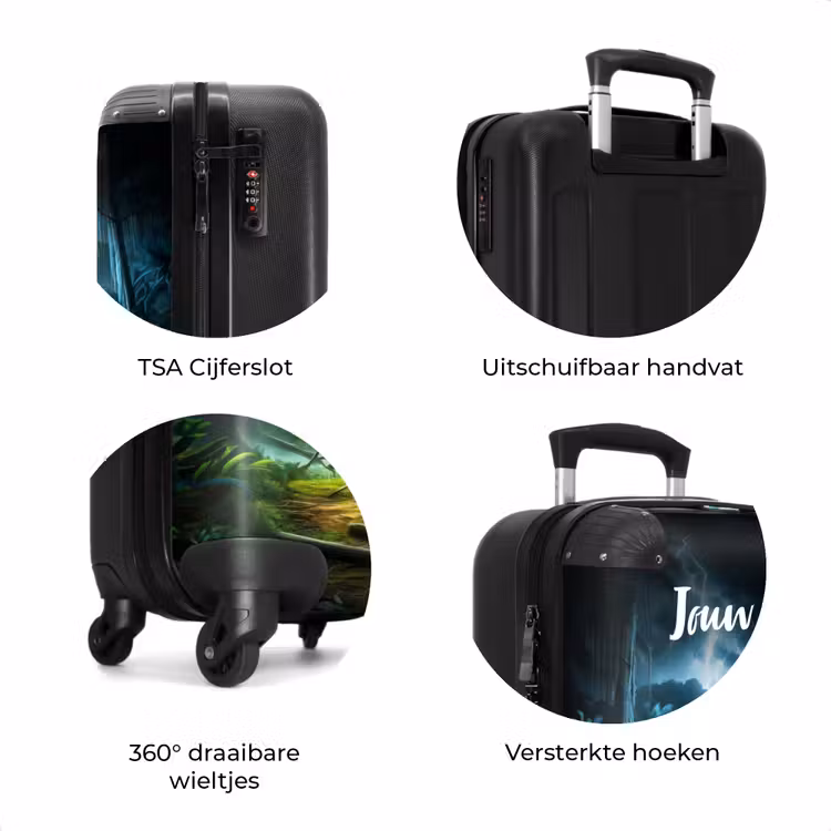 Koffer met naam - Junglosaurus — 8
