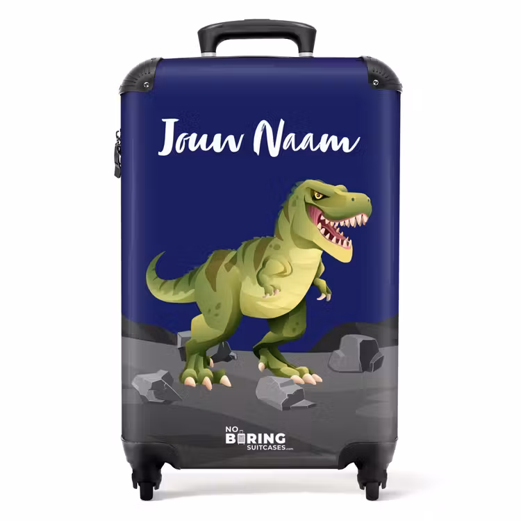 Koffer met naam - Tjibbe T-Rex — 1