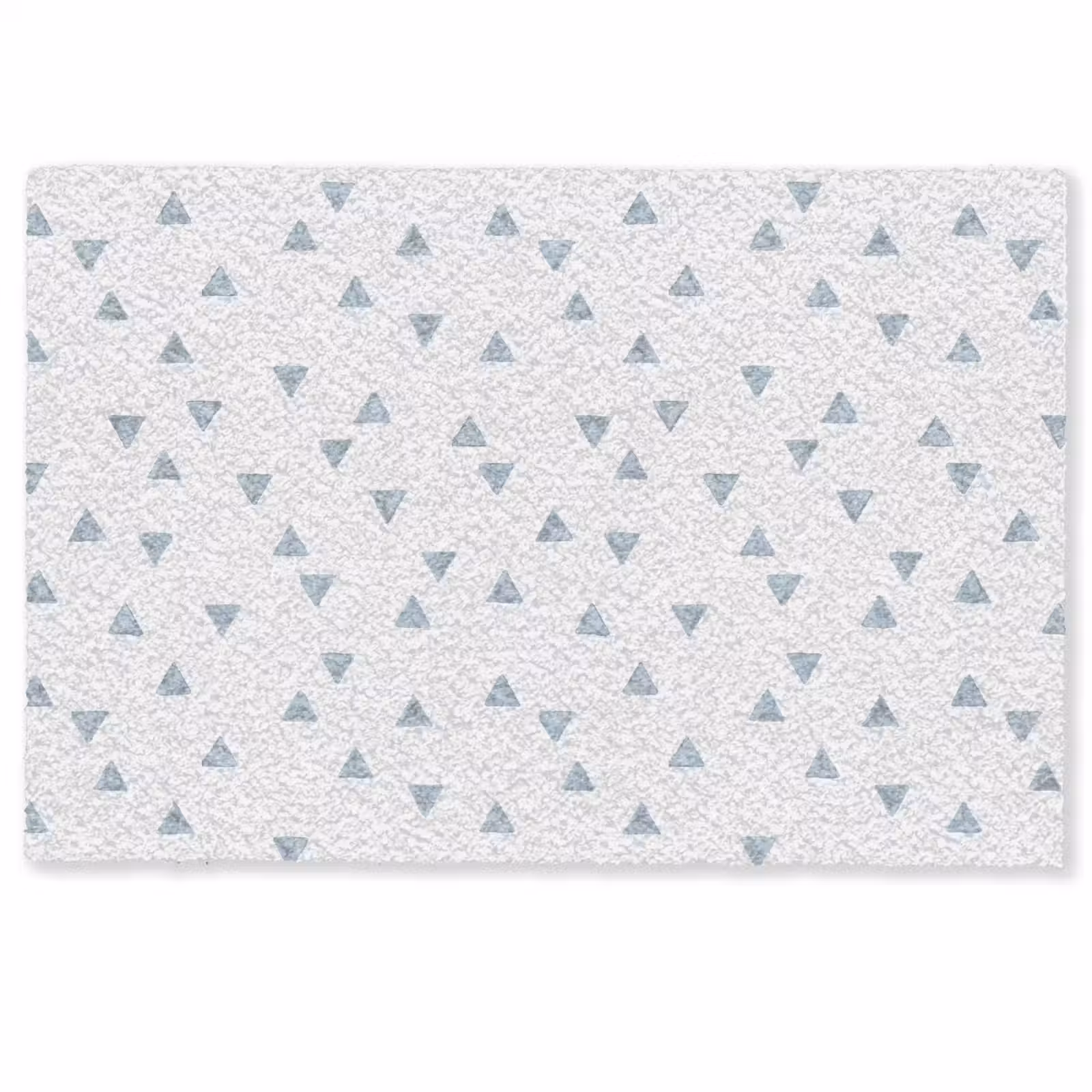 Deurmat - Blauw - Driehoek - Patroon — 1
