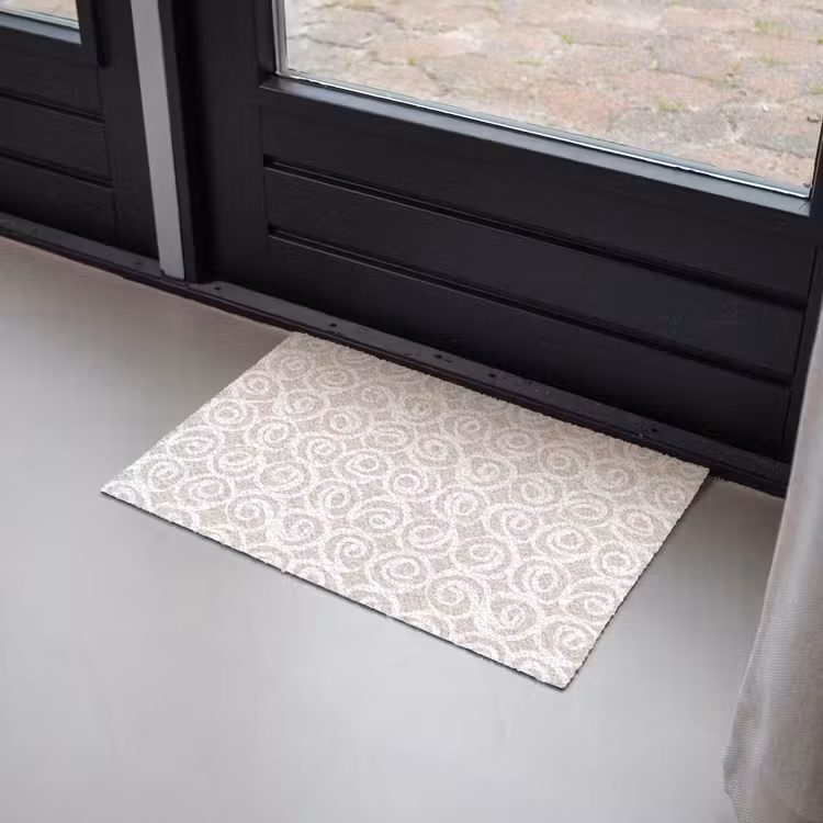 Deurmat - Beige - Patroon - Spiraal — 2