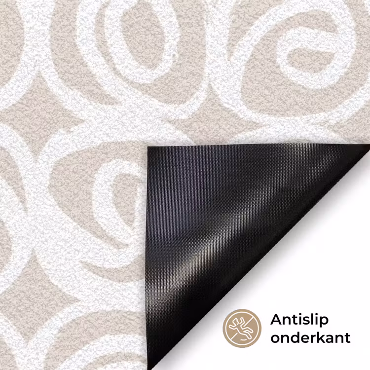 Deurmat - Beige - Patroon - Spiraal — 6