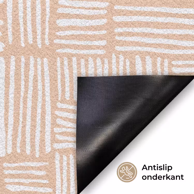 Deurmat - Strepen - Patroon - Terracotta — 6