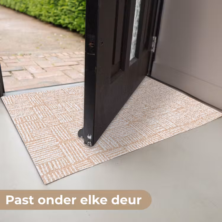 Deurmat - Strepen - Patroon - Terracotta — 7