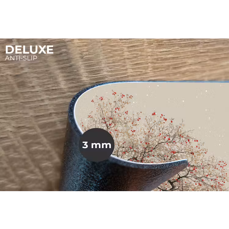 Placemat - 6 stuks - Lichtboom - Winter - Kerst - Meerkleurig — 4
