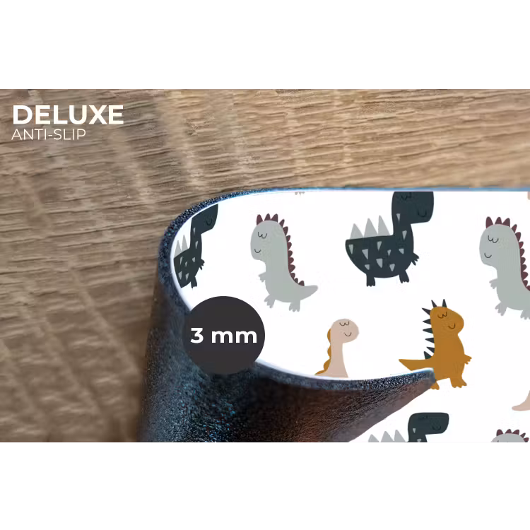 Placemat - 6 stuks - Dino - Kinderen - Dinosaurus - Pastel - Patroon — 4