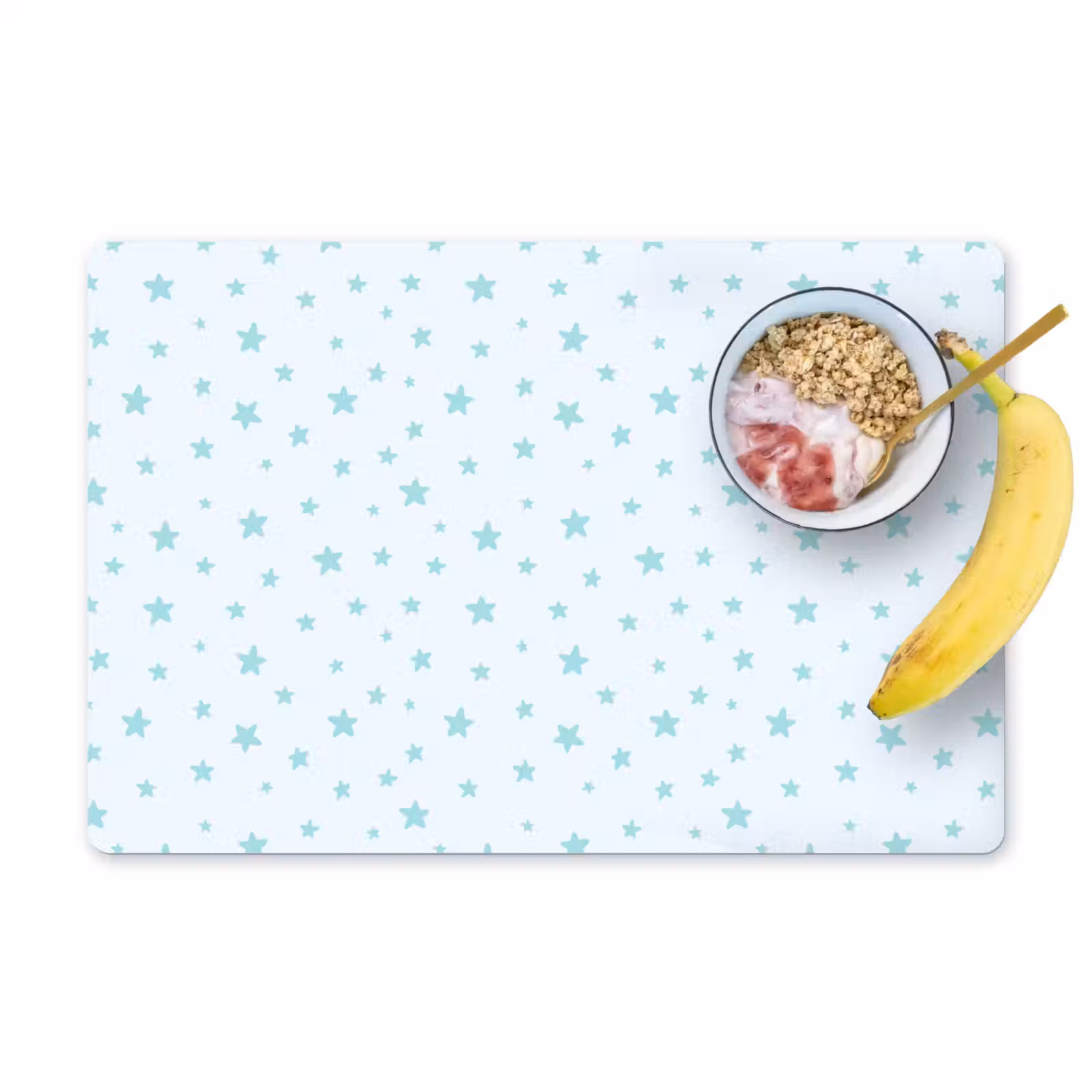 Placemat - 6 stuks - Sterren - Blauwe - Patronen - Kind — 1