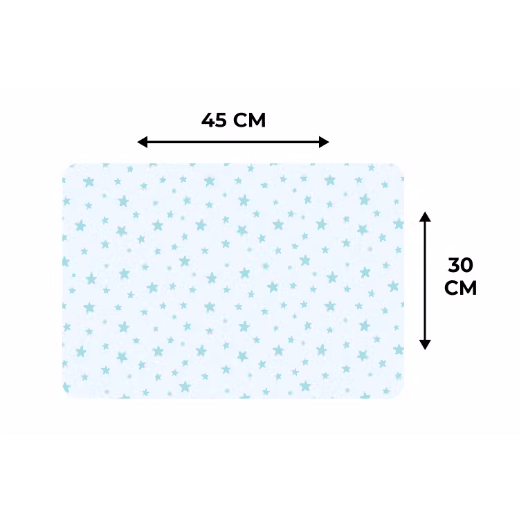 Placemat - 6 stuks - Sterren - Blauwe - Patronen - Kind — 3