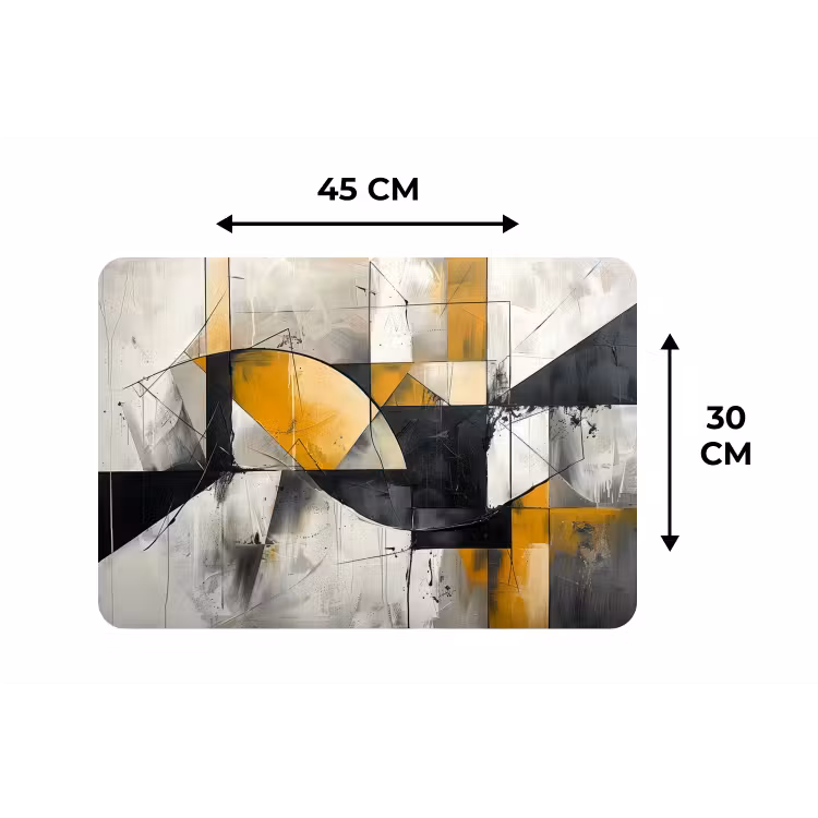 Placemat - 6 stuks - Abstract - Kunst - Geometrisch - Aesthetic — 3