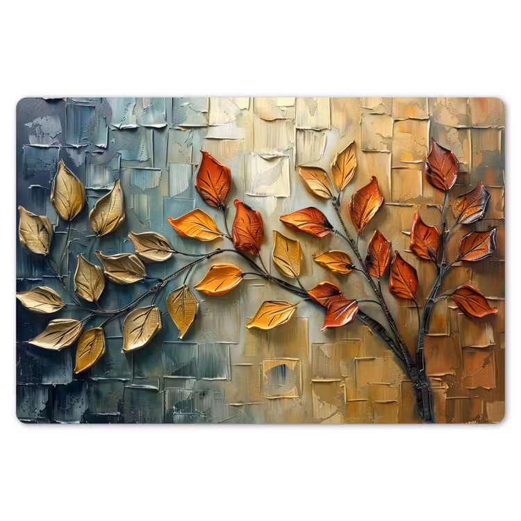 Placemat - 6 stuks - Boom - Abstract - Natuur - Kunst — 7