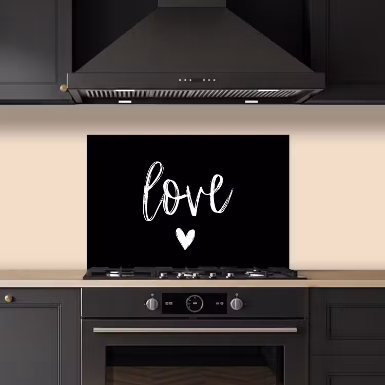 Spatscherm keuken - Spreuken - Love - Quotes — 2