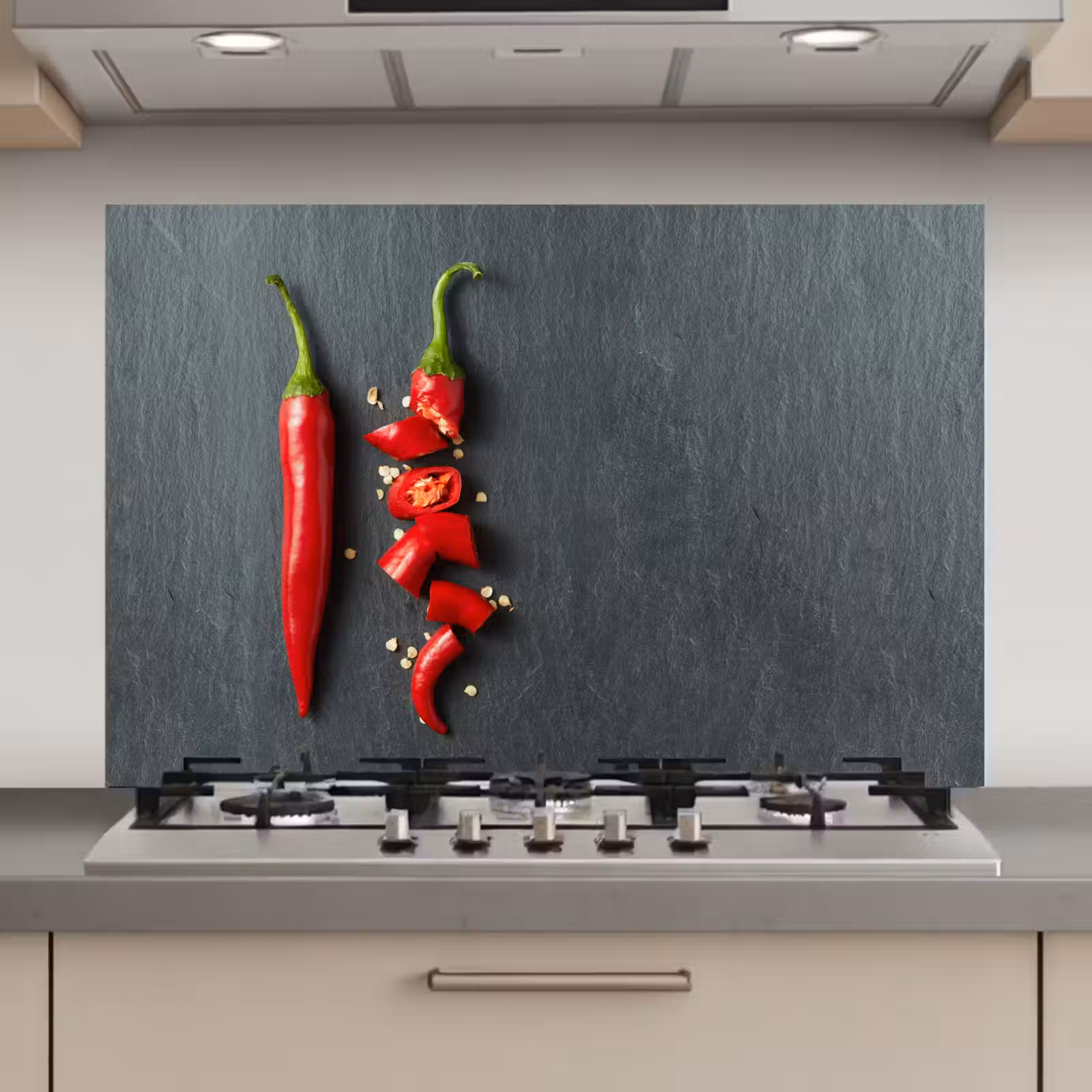 Spatscherm keuken - Het Spectrum van Pittigheid — 1