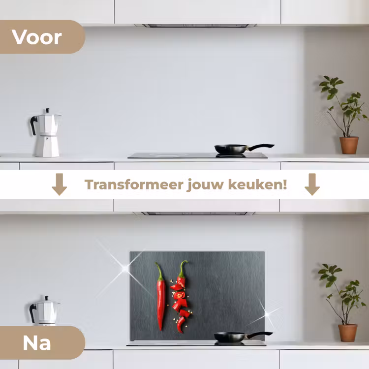 Spatscherm keuken - Het Spectrum van Pittigheid — 3