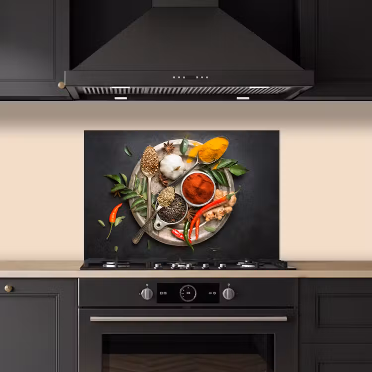 Spatscherm keuken - Smakenpalet — 2