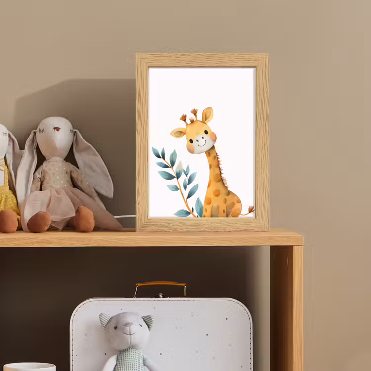 Nachtlampje - Giraf - Dier - Wilde dieren — 3
