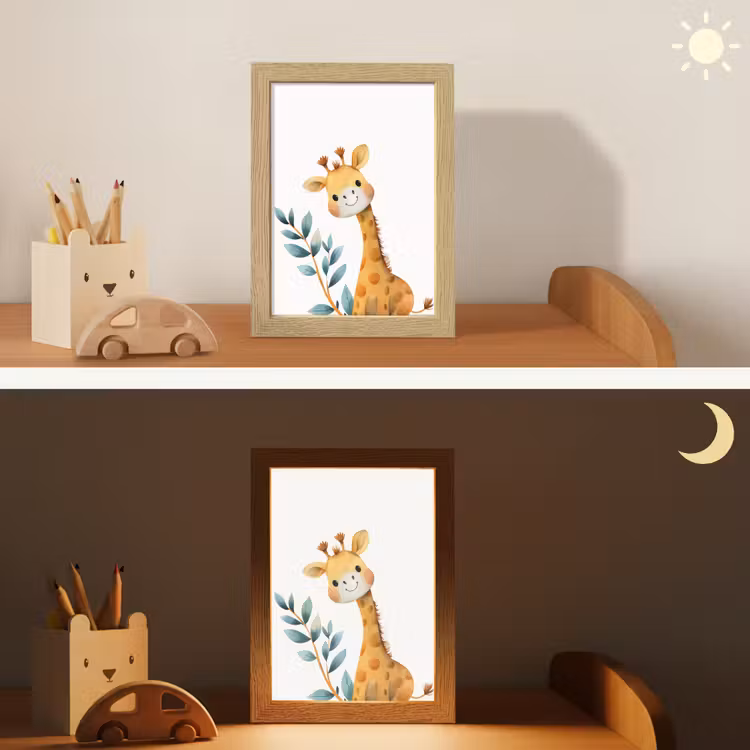 Nachtlampje - Giraf - Dier - Wilde dieren — 5