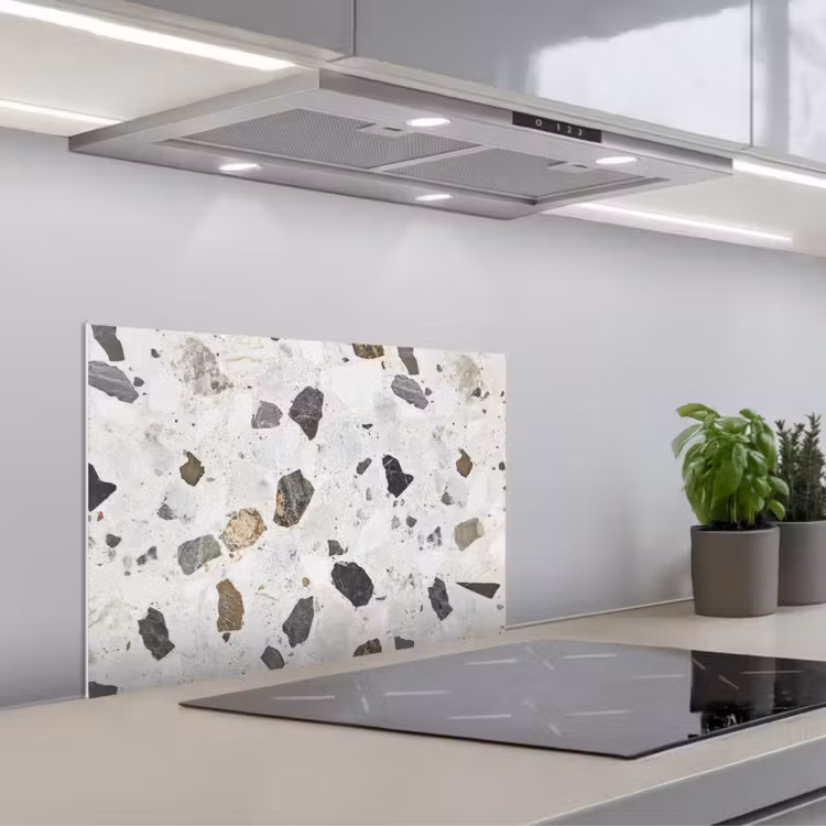 Spatscherm keuken - Marmer - Terrazzo - Decoratie - Interieur — 5