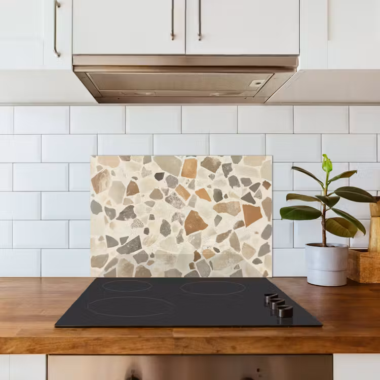 Spatscherm keuken - Stenen - Terrazzo - Decoratie - Tegels — 6