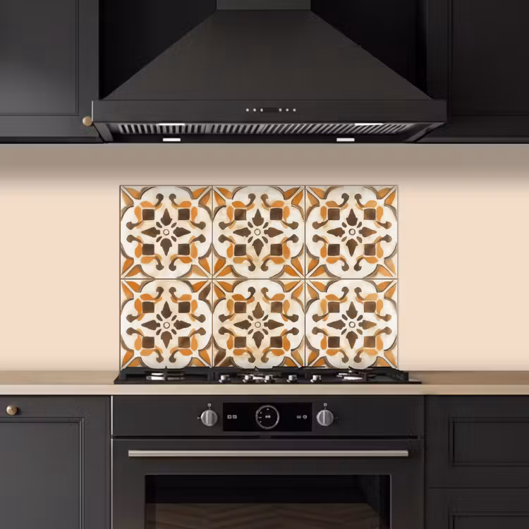 Spatscherm keuken - Vintage - Spaans - Decoratie - Keramiek — 2