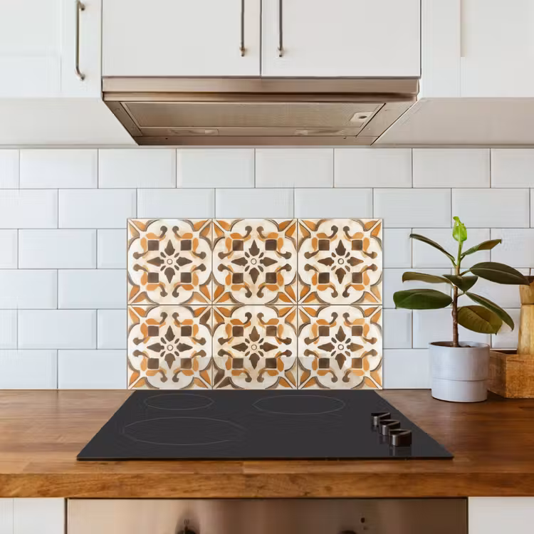 Spatscherm keuken - Vintage - Spaans - Decoratie - Keramiek — 6