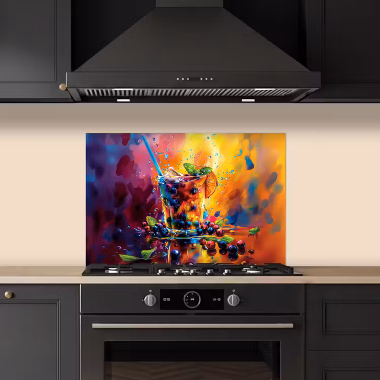 Spatscherm keuken - Cocktail - Fruit - Kleurrijk - Drank — 2