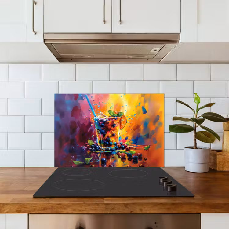 Spatscherm keuken - Cocktail - Fruit - Kleurrijk - Drank — 6