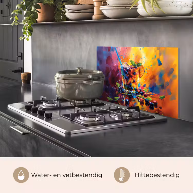 Spatscherm keuken - Cocktail - Fruit - Kleurrijk - Drank — 7