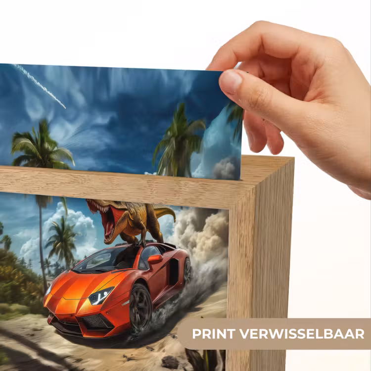 Nachtlampje - Sportauto - Rood - Dino — 4