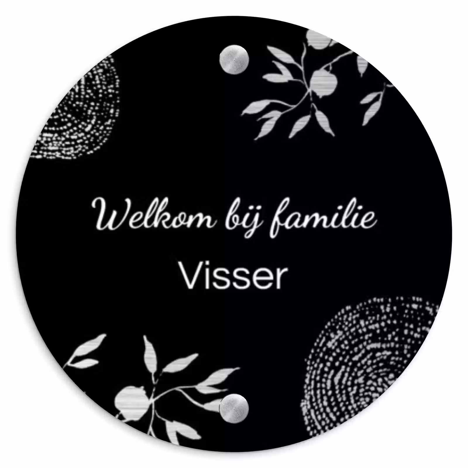 RVS - Illustraties - Zwart - Sierlijk — 1