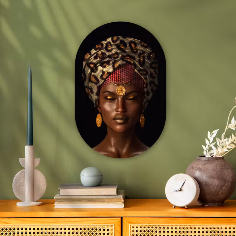 Muurovaal - Vrouw - Kleuren - Accessoires — 3