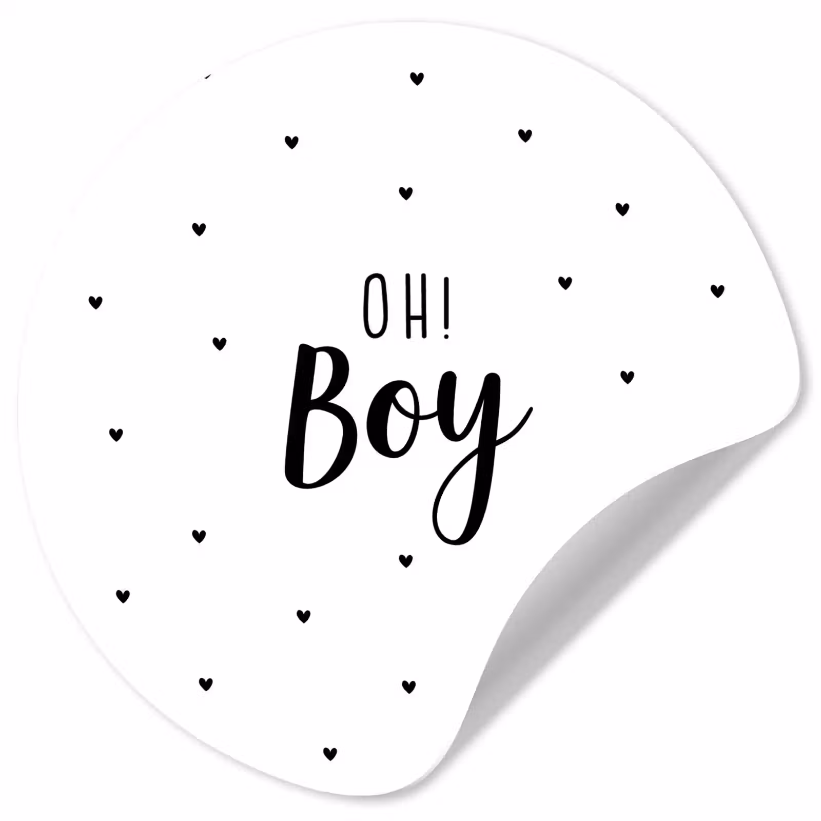 Behangcirkel - Quotes - Kind - Jongens - Oh! Boy - Spreuken — 1