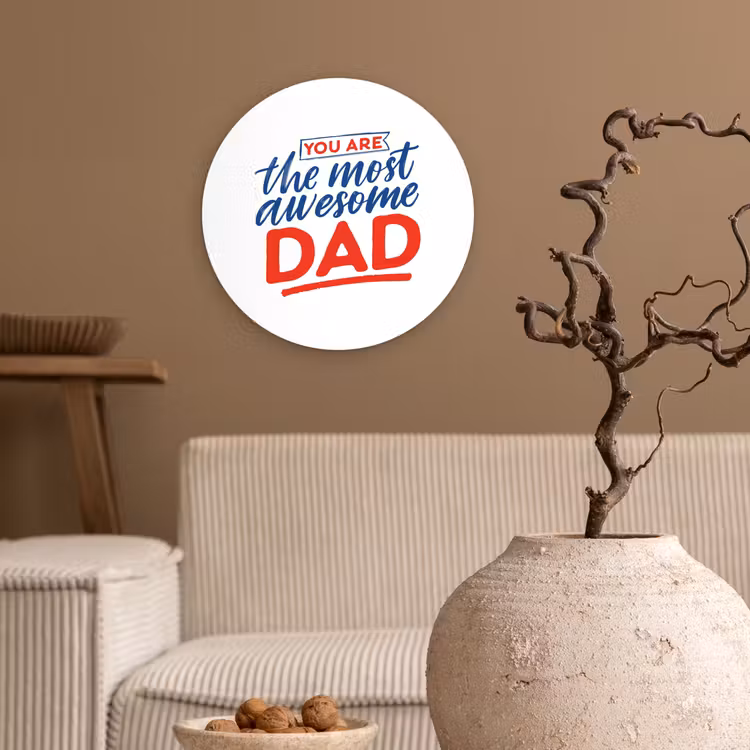 Muurcirkel - Papa - Vaderdag - Spreuken — 2
