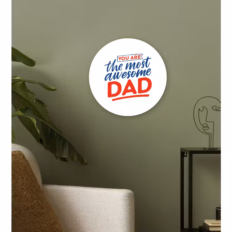 Muurcirkel - Papa - Vaderdag - Spreuken — 3