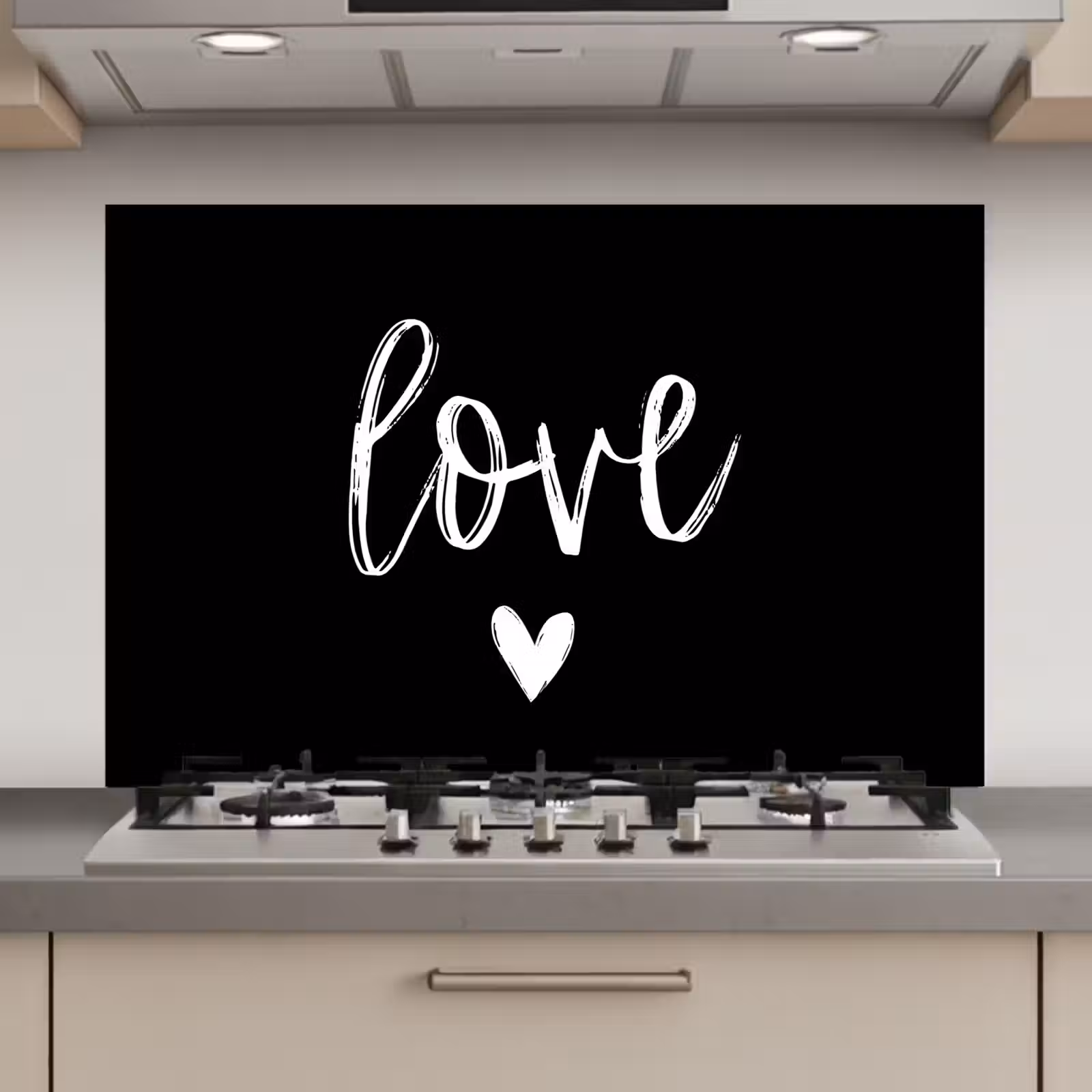 Spatscherm keuken - Spreuken - Love - Quotes — 1