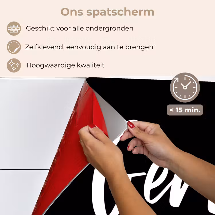 Spatscherm keuken - Quotes - Geniet van de kleine dingen - Spreuken — 4