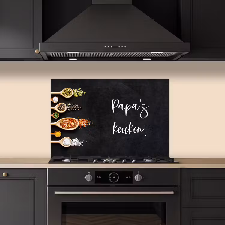 Spatscherm keuken - Quotes - Spreuken - Keuken - Papa's keuken - Papa — 2