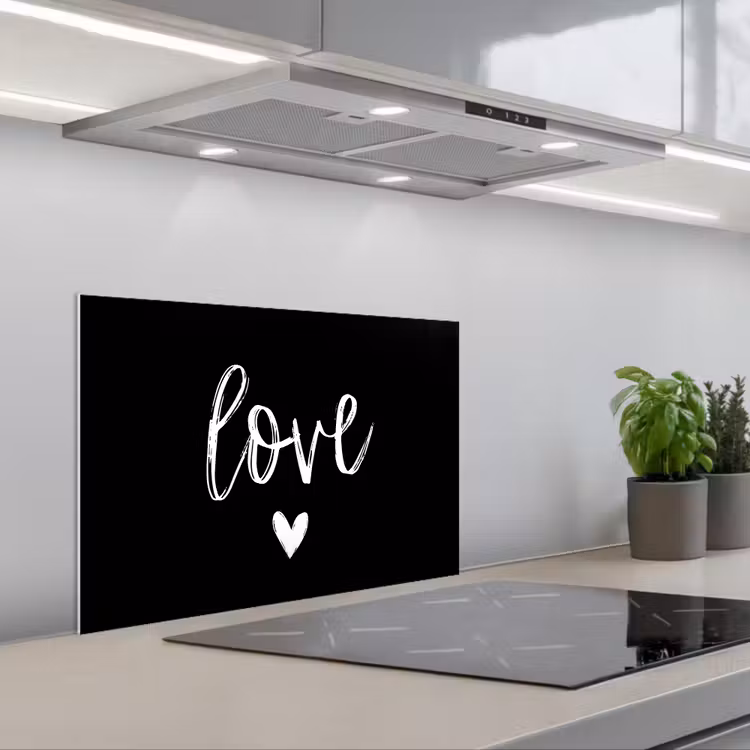 Spatscherm keuken - Spreuken - Love - Quotes — 5