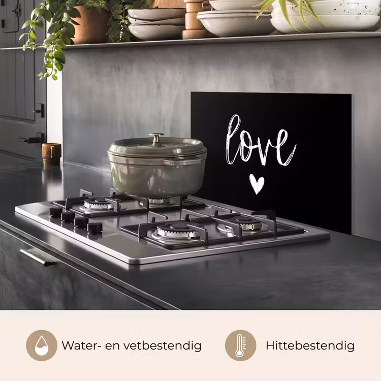 Spatscherm keuken - Spreuken - Love - Quotes — 7