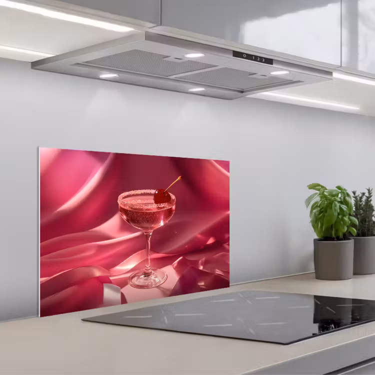 Spatscherm keuken - Cocktail - Pink - Luxe — 5