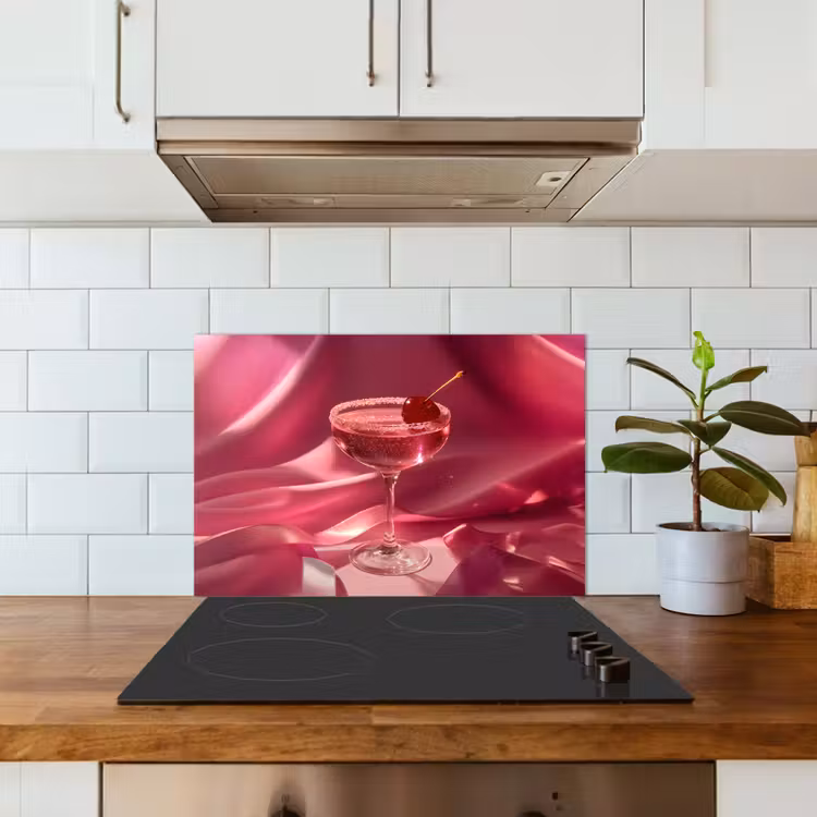 Spatscherm keuken - Cocktail - Pink - Luxe — 6
