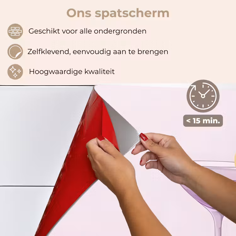 Spatscherm keuken - Cocktail - Paars - Minimalistisch - Citroen — 4