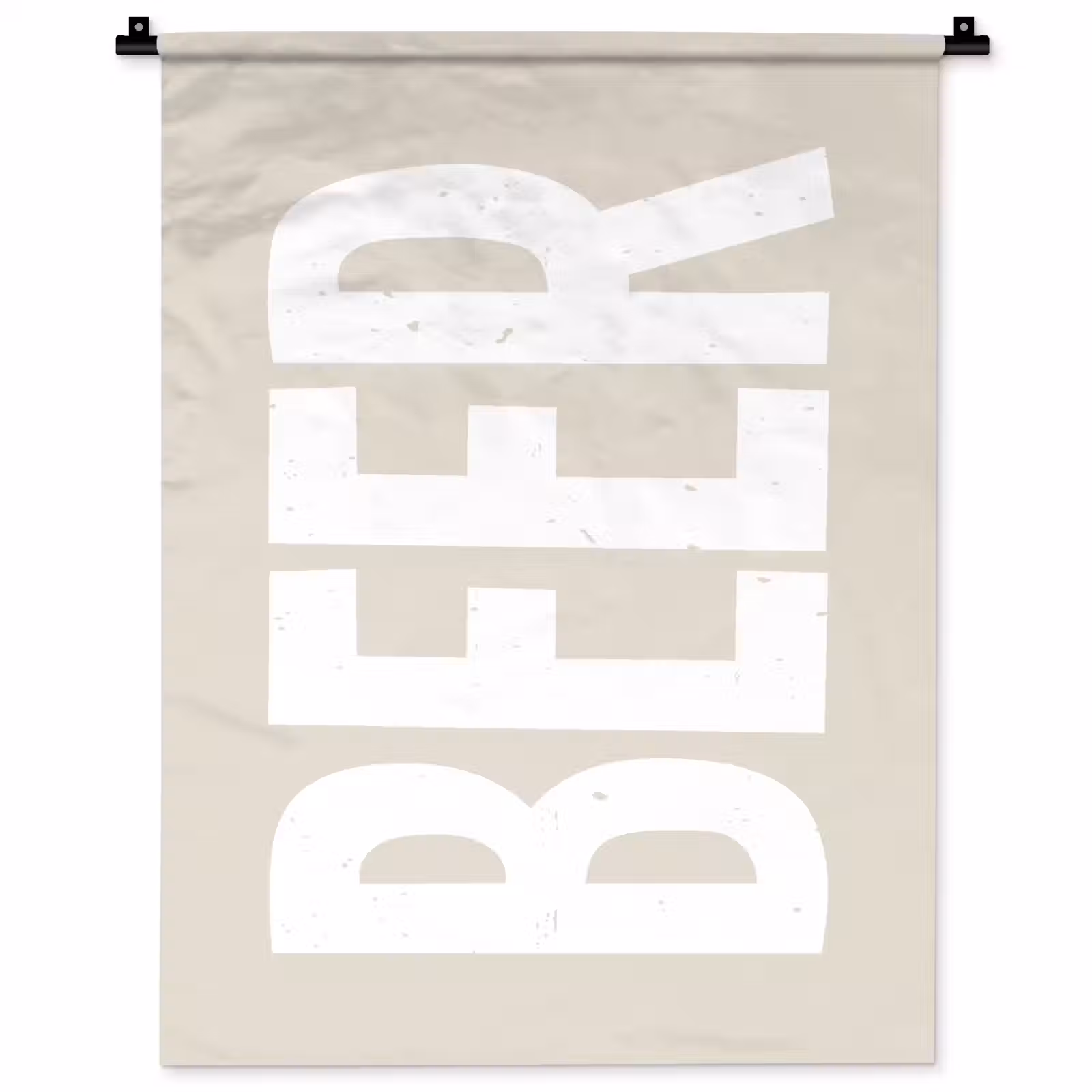 Wandkleed - Beer - Japandi - Beige - Decoratie — 1