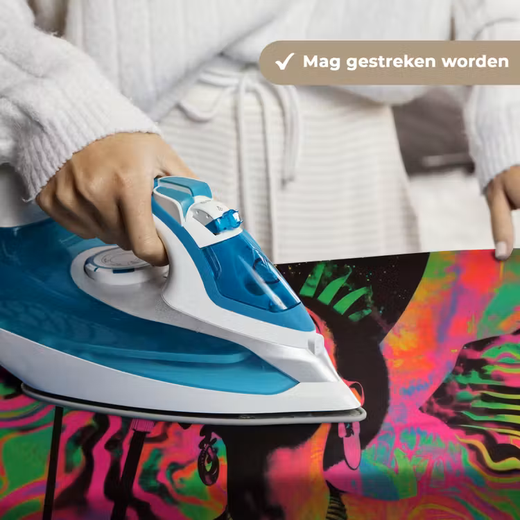 Wandkleed - Neon - Vrouw - Microfoon — 6