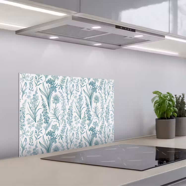 Spatscherm keuken - Lovely - Garden - Emerald — 4