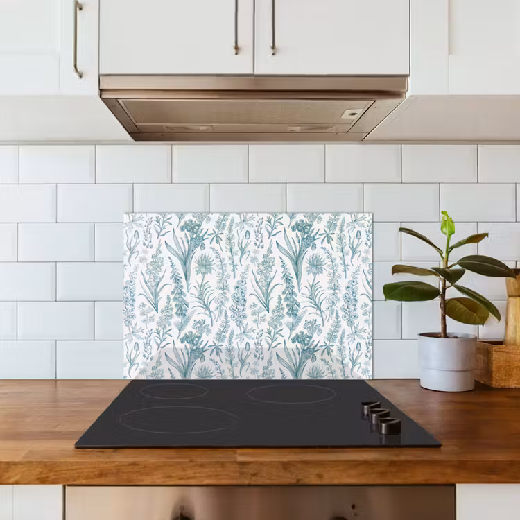 Spatscherm keuken - Lovely - Garden - Emerald — 5