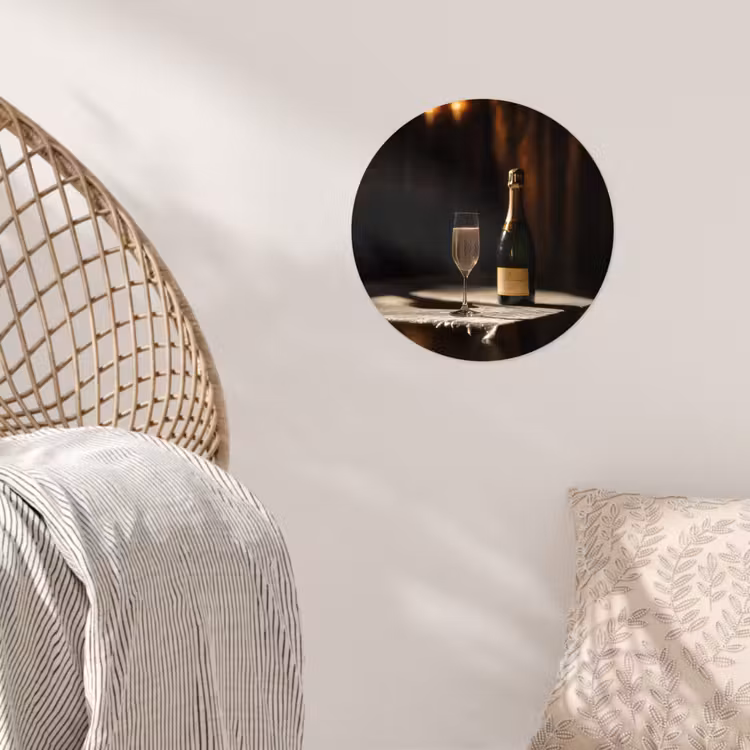 Behangcirkel - Prosecco - Bubbels - Sfeervol - Drank — 5