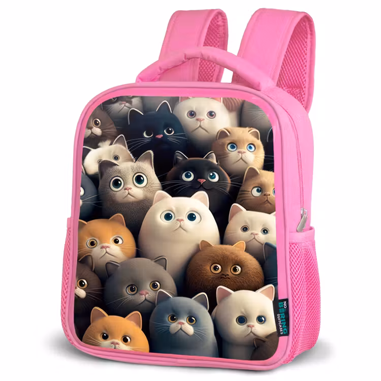 Rugzak kind - roze - Kattenkabaal — 4