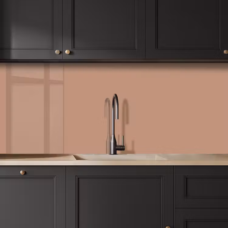 Keuken achterwand - Beige - Kleur - Roze — 6
